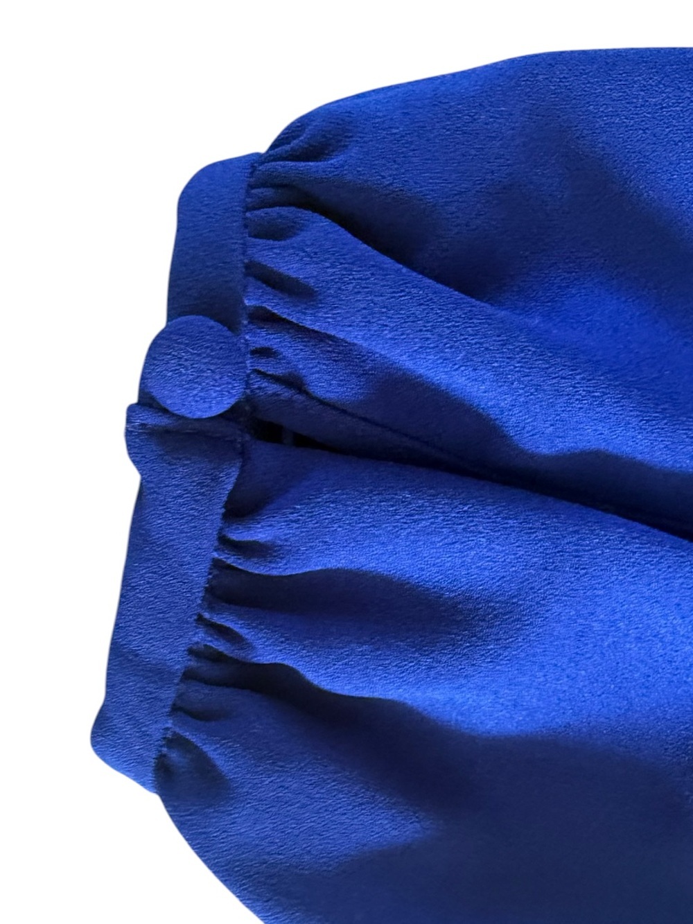 Calvin Klein Cobalt Blue Long-Sleeve Sheath Dress - Picture 4 of 4